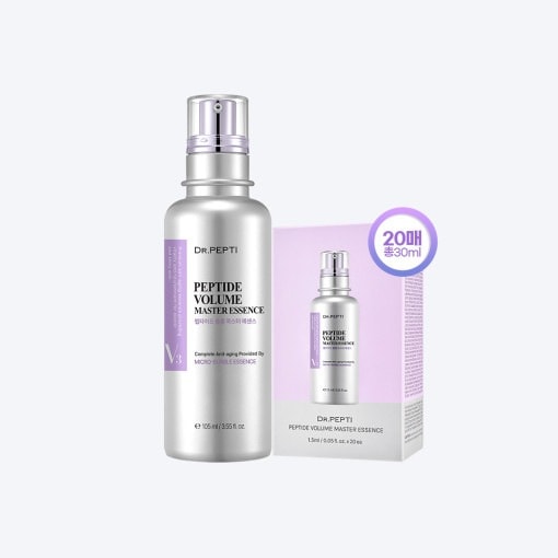 ドクターペプチドボリュームマスターエッセンス 105ml+ポーチ20枚