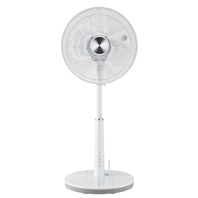 即納：おおたけ 扇風機 リビング型 フルリモコン式 ホワイト 30cm GF-324FR-W