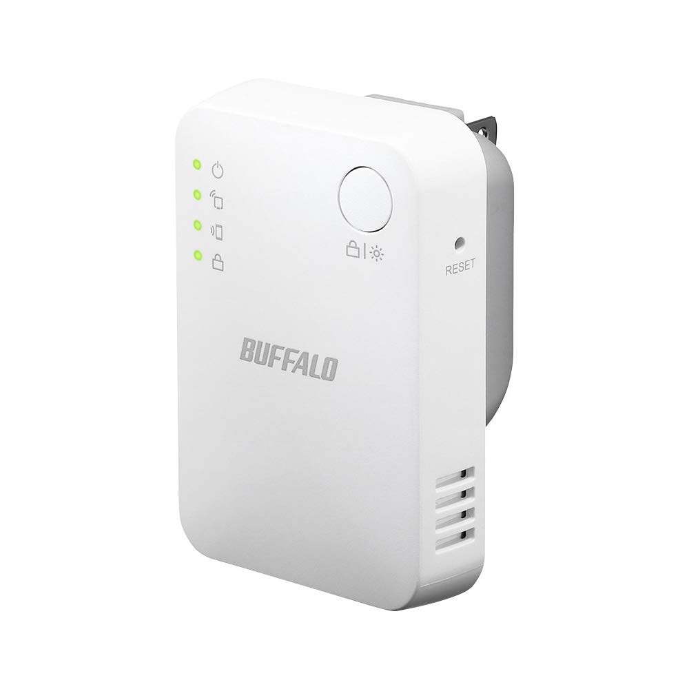 バッファロー WiFi 無線LAN 中継機 Wi-Fi4 11n/g/b 300Mbps コンセント直挿しモデル 簡易パッケージ 日本メーカー【iPhone14/13/12/11/ 59382