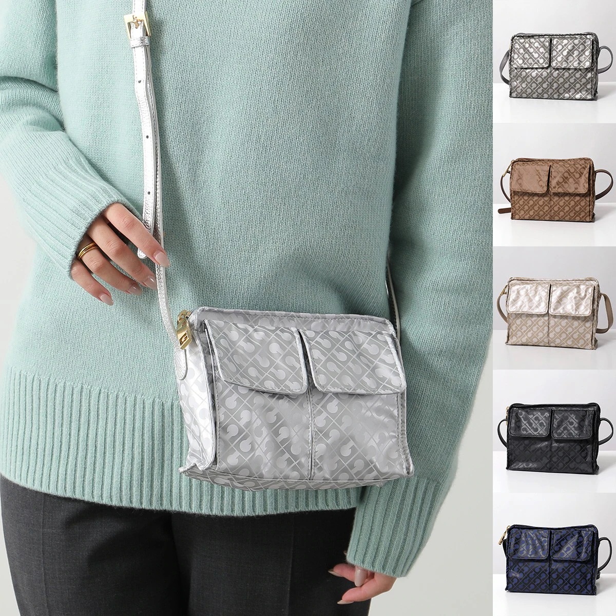 GHERARDINI ゲラルディーニ ショルダーバッグ SOFTY ソフティ GH0206 レディース クロスボディ ポシェット 鞄 カラー6色