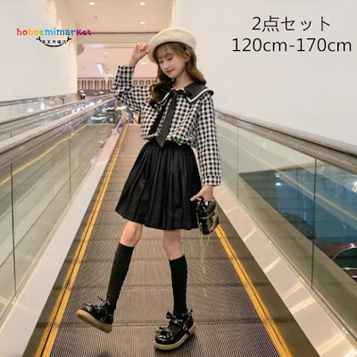 [Qoo10] 韓国子供服 セットアップ 女の子 秋服 : キッズ