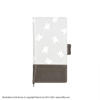 ミッフィー マルチフリップカバーL フェイス総柄 MF-498A