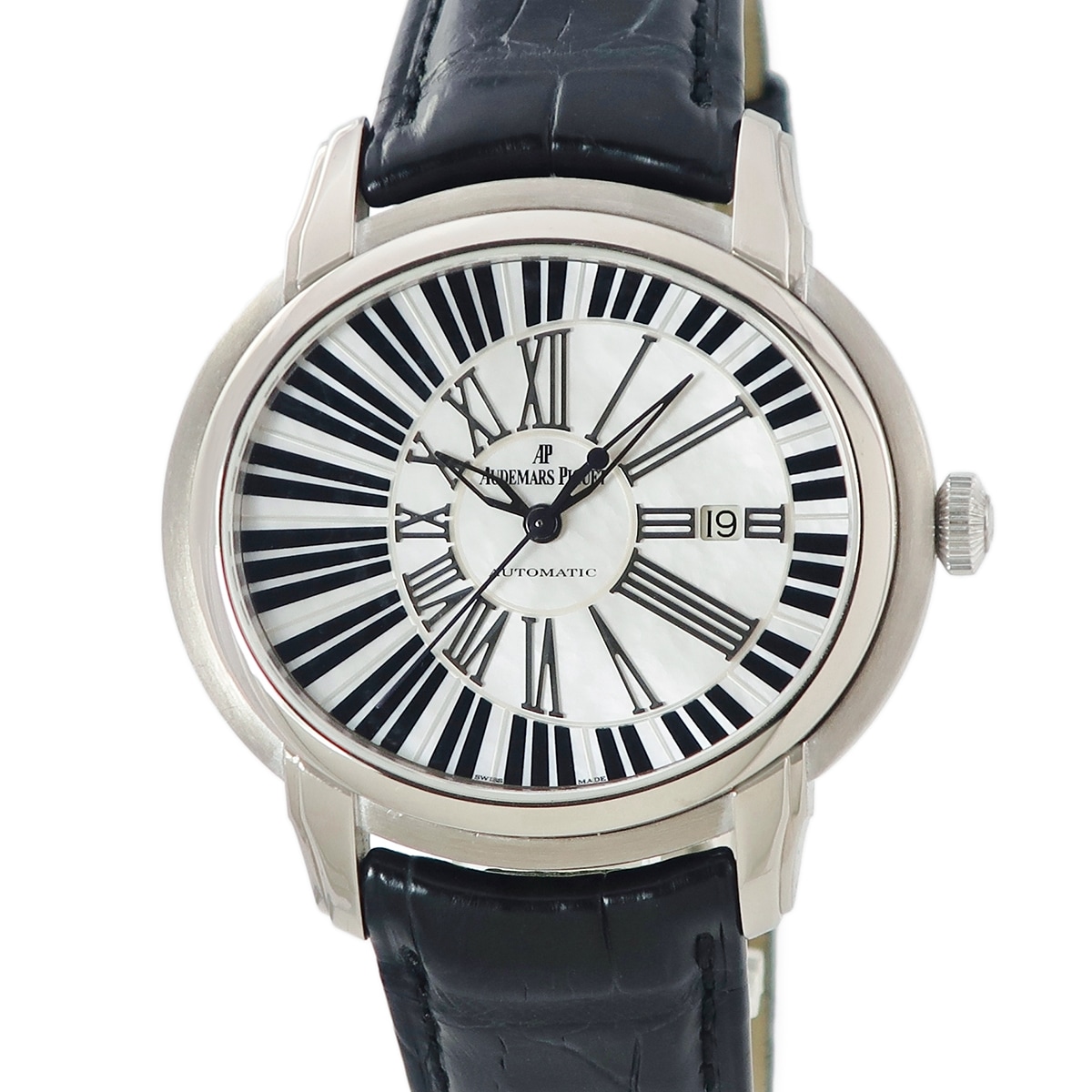 ミレネリー ピアノフォルテ 15325BC.OO.D102CR.01 自動巻き メンズ K18WG無垢 限定 シェル 3年保証