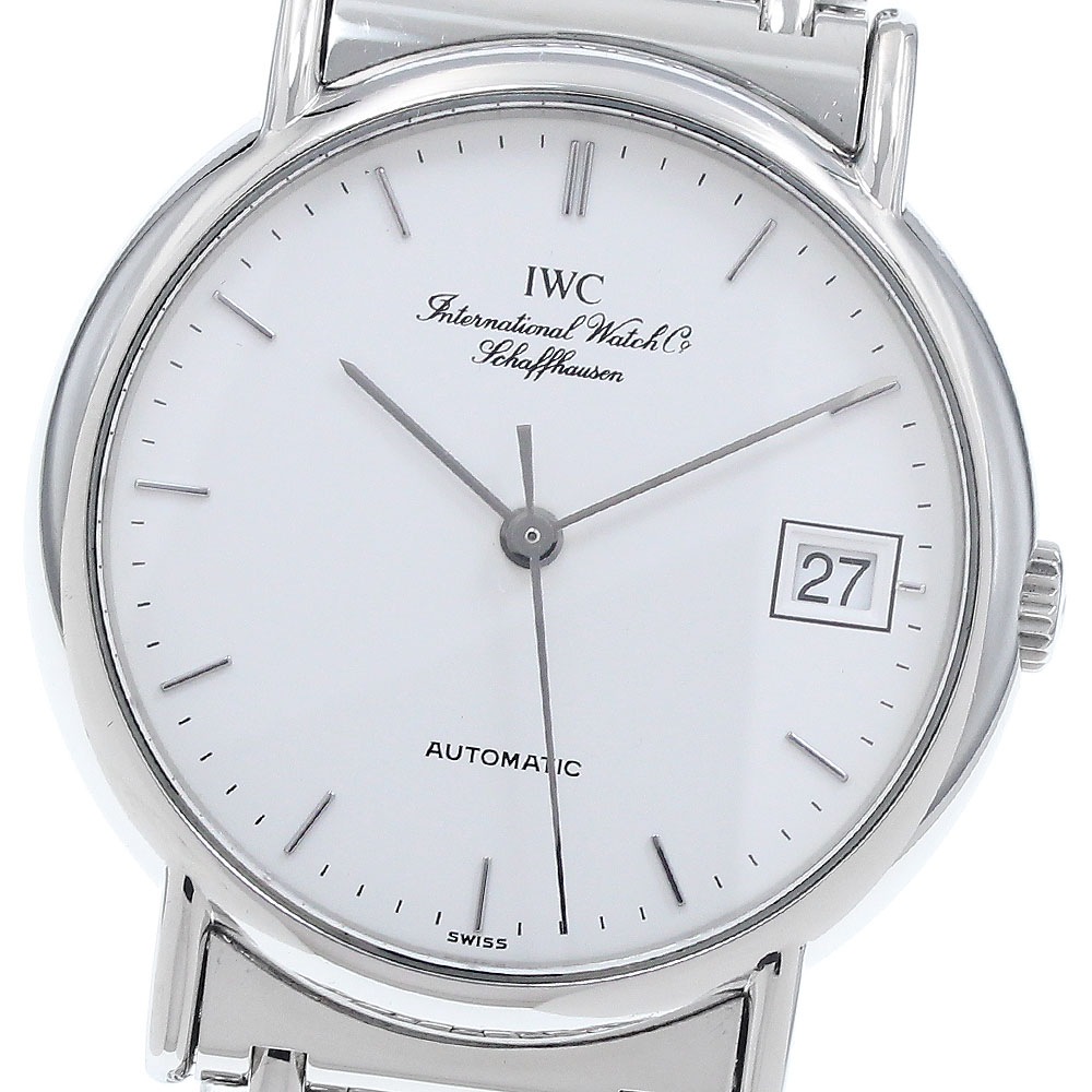 IWC IWC SCHAFFHAUSEN IW351318 ポートフィノ デイト 自動巻き メンズ 良品 _944887【中古】