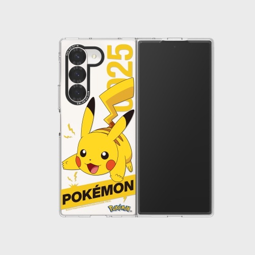 ポケモンピカチュウスリムインプレッションケース for Galaxy Z Fold6