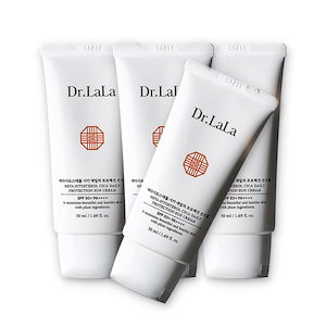 ベータシトステロール Cica デイリープロテクション 日焼け止めクリーム 50ml (SPF 50+ PA++++, ビーガン認証) X 4個