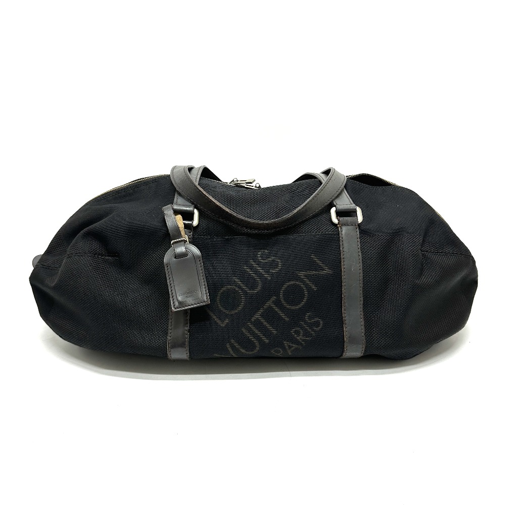 ボストンバッグ M93066 アカタン ダミエ・ジェアン ハンドバッグ ショルダーバッグ カバン ダミエジェアンキャンバス ブラック