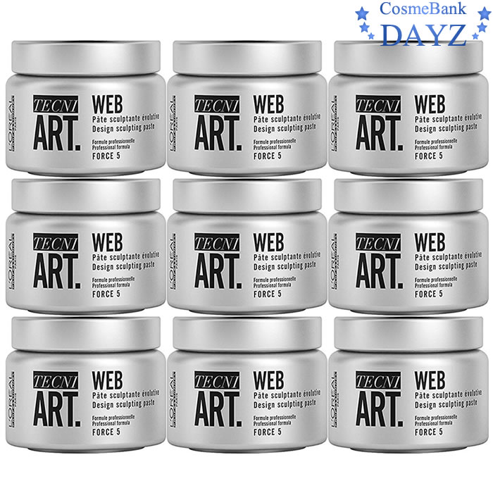 ロレアル テクニアート ウェブ 150g 9点セットスタイリングワックスヘアスタイリング剤 14,453円