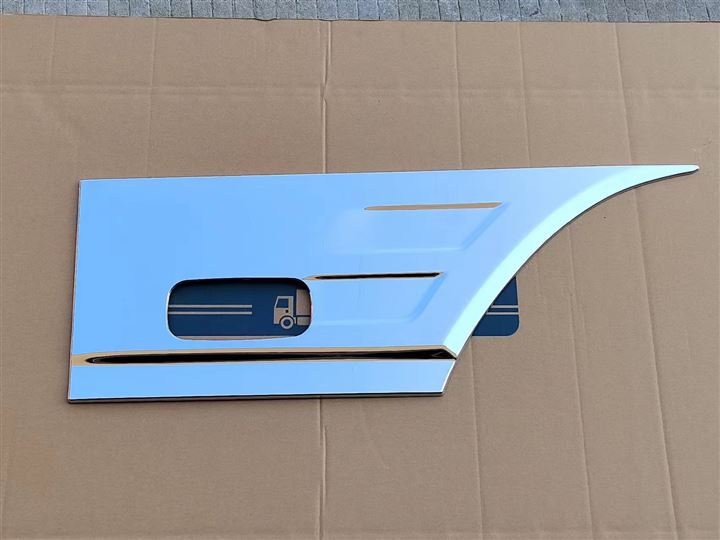 三菱ふそう 20キャンター 標準車 メッキドアサイドプロテクター ドアガーニッシュ 左右セット