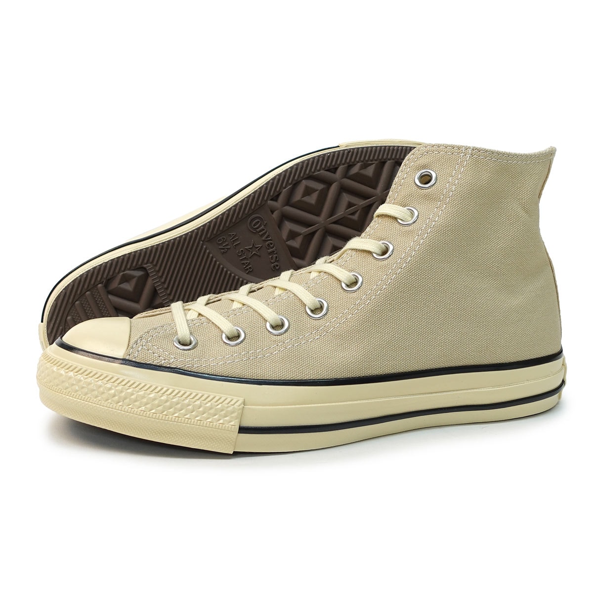 スニーカー ハイカット メンズ レディース オールスター US エイジドカラーズ HI サンドホワイト ALL STAR US AGEDCOLORS HI