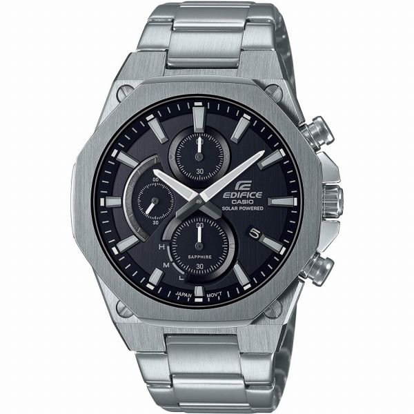取寄品 正規品 CASIO腕時計 カシオ EDIFICE エディフィス アナログ表示 ソーラー充電 丸形 10気圧防水 EFS-S570YD-1AJF メンズ腕時計