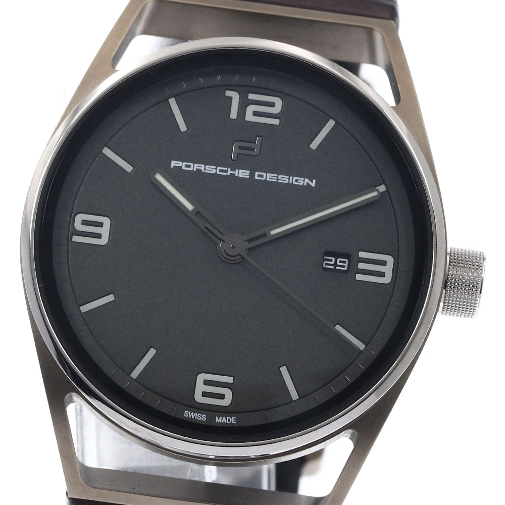 ポルシェデザイン Porsche Design 6020.3.03.004.07.2 1919 デイトタイマー エタニティ 自動巻き メンズ 極美品 箱・保証書付き_900523【中古】