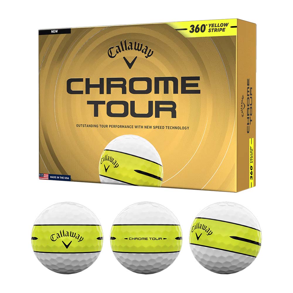 CHROME TOUR 360° YELLOW STRIPE�{�[�� 2026�N���f�� [�z���C�g]