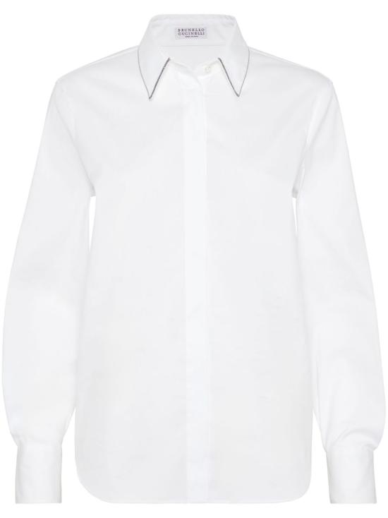 BRUNELLO CUCINELLI Women Shirts M0091MA606 C159 White