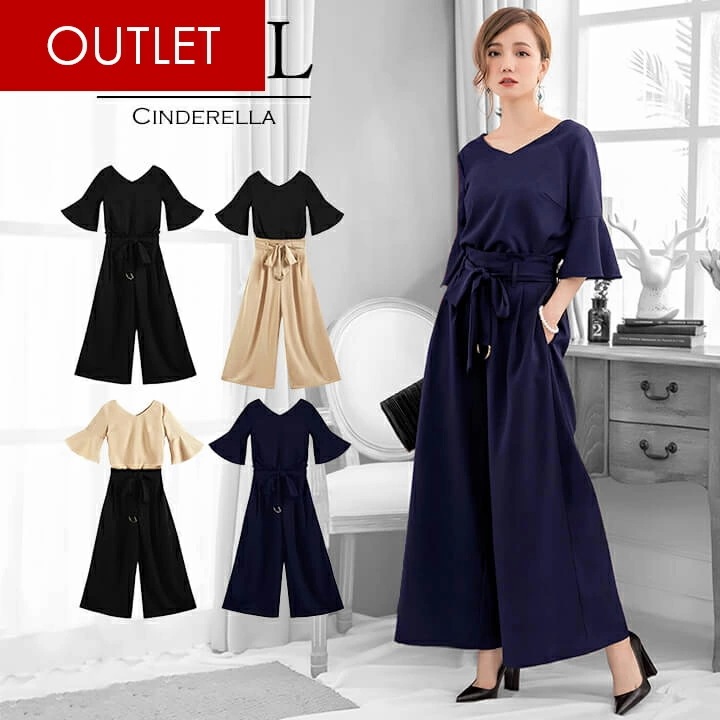 激安販売!パーティードレス パンツドレス パンツスタイル セットアップ パンツ フォーマルドレス 結婚式 二次会 ウエストリボン ワイドパンツ ツーピース 大きいサイズ 大人女子 ロングドレス 演奏会