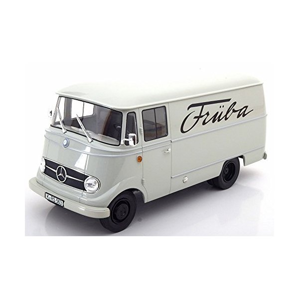 Norev NV183419 1:18 1957 Mercedes-Benz L319 Van-Fruba， Scale 並行輸入品