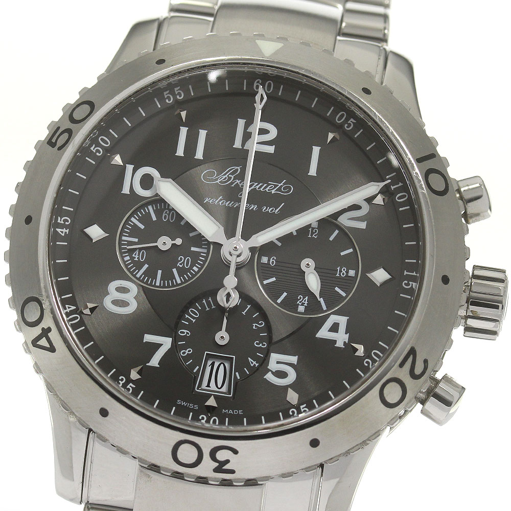 ブレゲ Breguet 3810ST/92/SZ9 トランスアトランティック タイプXXI クロノグラフ 自動巻き メンズ 良品 _838224【中古】