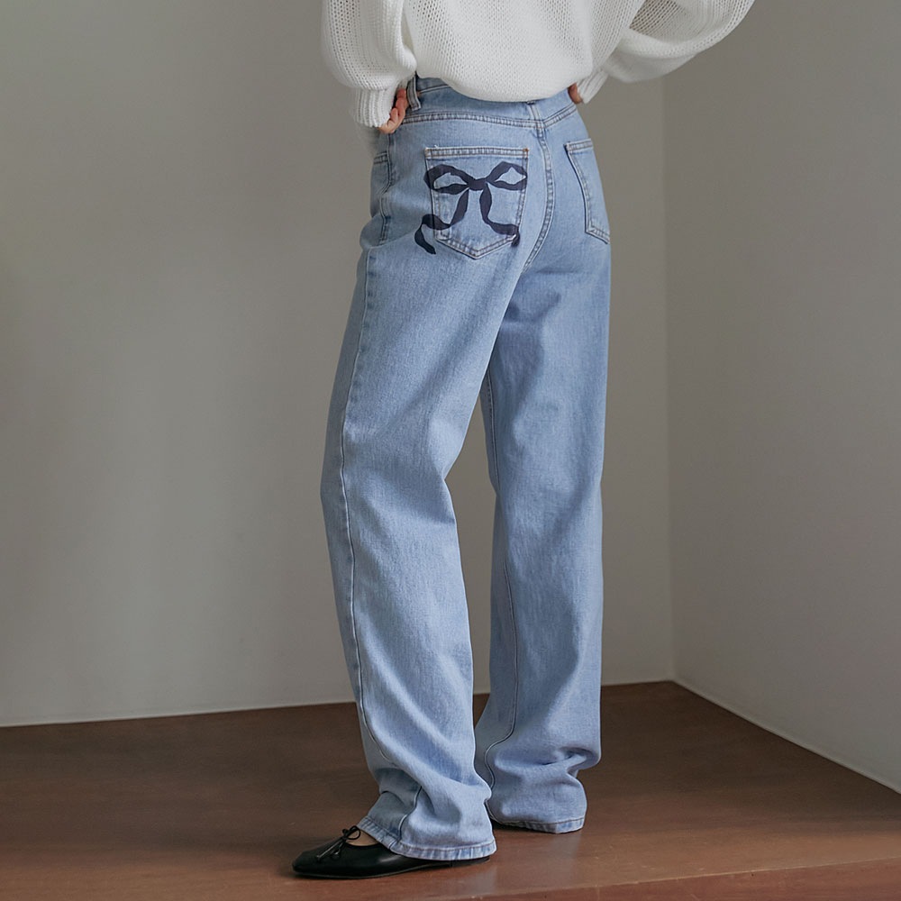 【EZKATON】★送料・関税込★Smoke wide denim pants KMLP6669 EZKATON】☆送料・関税込☆Smoke wide denim pants KMLP6669