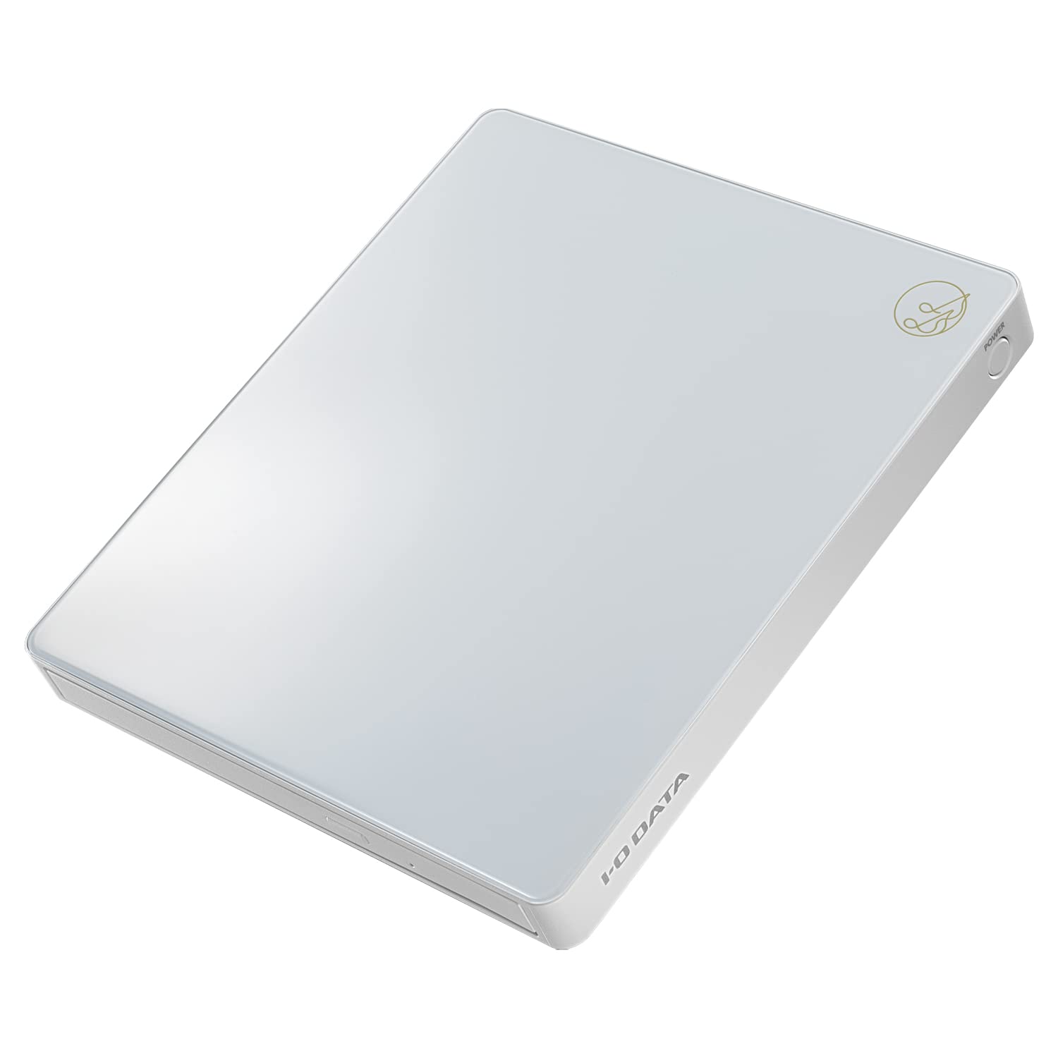 IODATA CDレコ6(ホワイト) CDレコーダー スマホ CD取り込み パソコン不要 ディスプレイオーディオ USB/microSD対応 パネル交換 【iPhone/iPad/Android/Wi