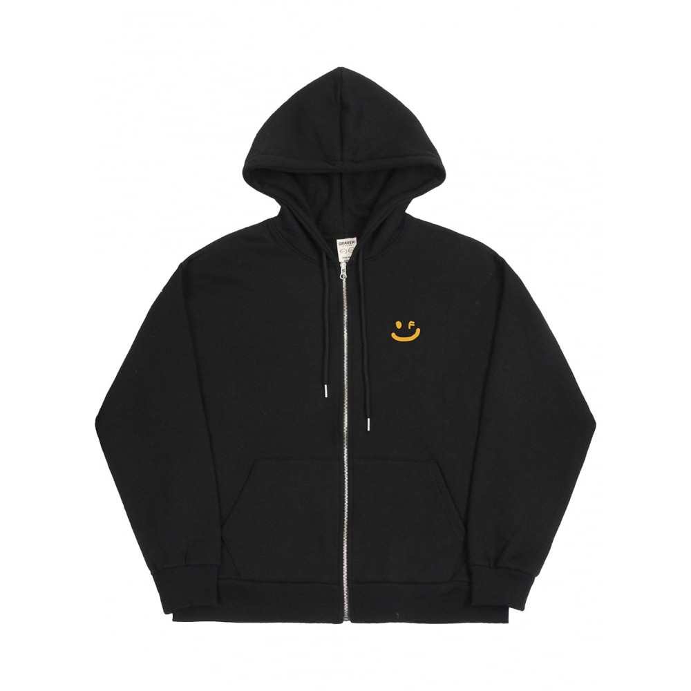 GRAVER スモール図面スマイルフード集業ブラックイエローロゴ