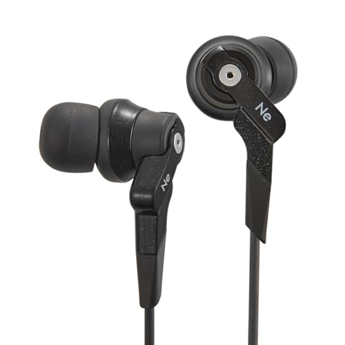 色：ブラック ラディウス radius HP-NHR11 ハイレゾ対応イヤホン : Ne new e