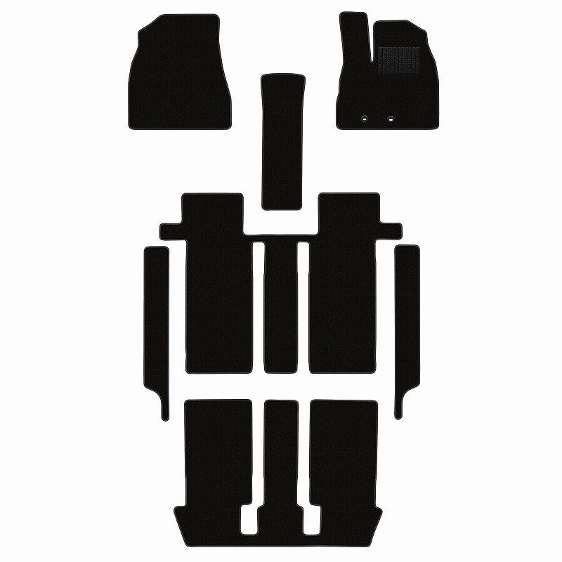 トヨタ ノア ヴォクシー エスクァイア 80系 フロアマット + ステップマット [16色から選択]