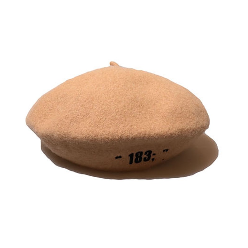 [SLEEPYSLIP]183 WOOL ORANGE BERET / Seventeen S.COUPS着用