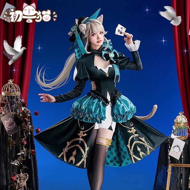 初獣猫コスメリュムリニットコスプレ衣装マジックナイト