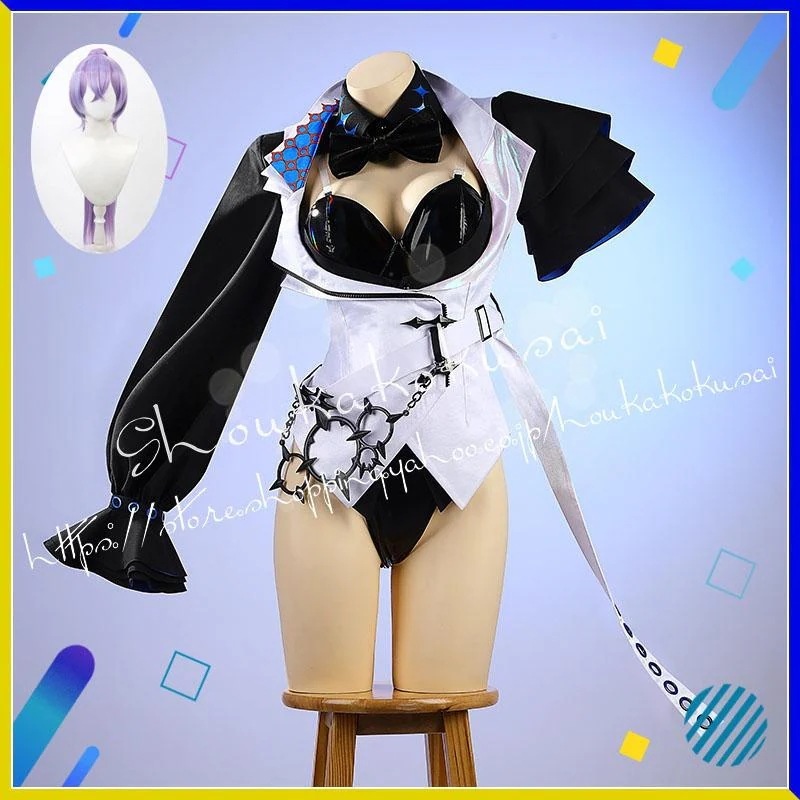 [2026新品] G にじさんじ VTuber 星導ショウ 女体化 バニーガール コスプレ衣装 ハロウィン クリスマス イベント コスチューム 変装活動 仮装 学園祭 撮影 祭り