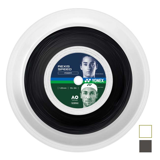 ヨネックス(YONEX) REXIS SPEED レクシススピード 1.25mm／1.30mm 200Mロール 硬式テニス マルチフィラメントガット 国内正規品 TRSP125R2／TRSP130R2
