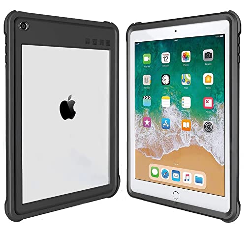 iPad 2017/2018 防水ケース 9.7インチ ipadカバー2018 ipad air2 防水ケース IP68 防水規格 軽量 薄型 耐衝撃 水場 全面保護 安心感 スタンド機能付き ストラ