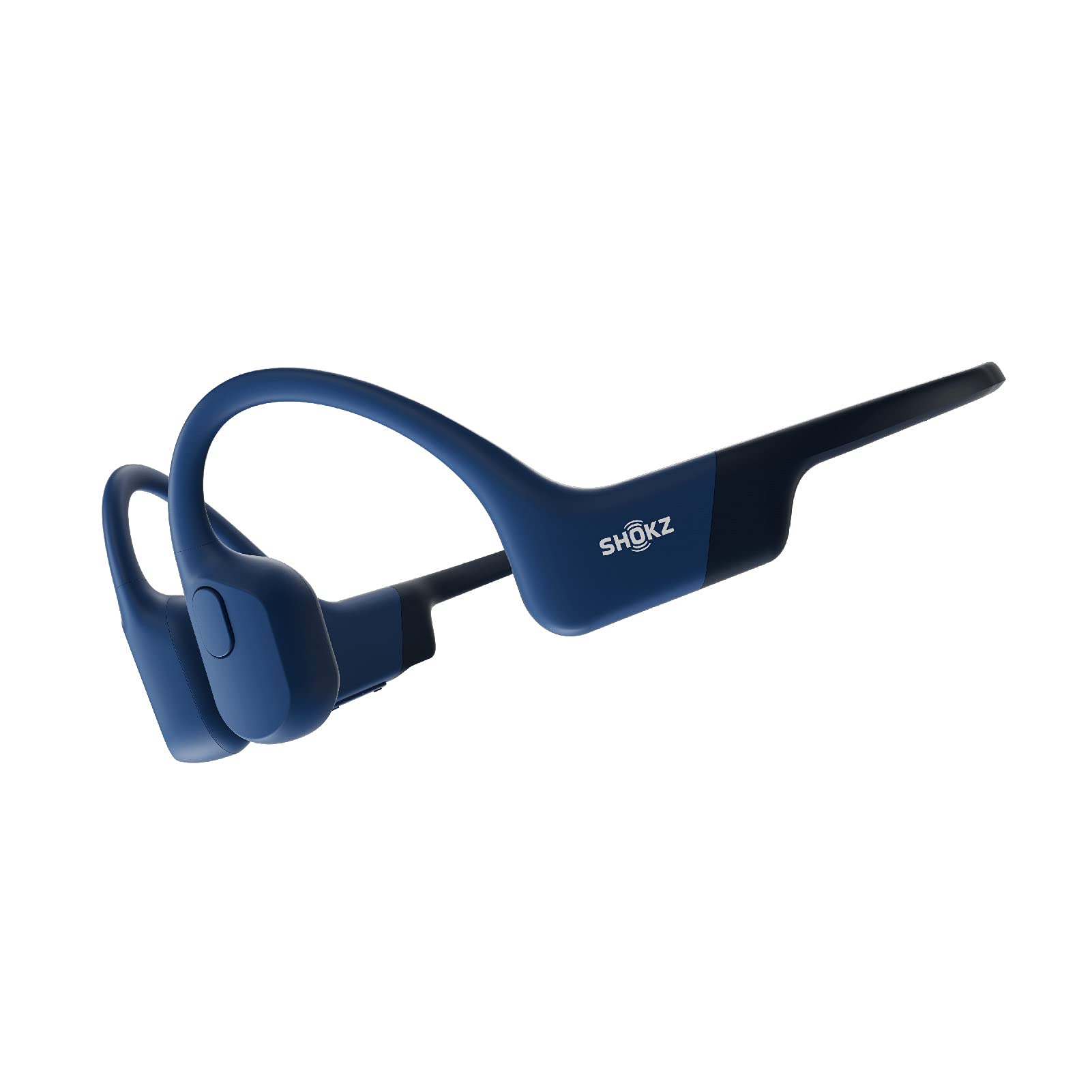 Shokz (ショックス) OpenRun 骨伝導イヤホン ワイヤレス Bluetooth5.1 オープンイヤーヘッドホン 耳を塞がない DSPノイズキャンセリング・マイク 自動ペアリングヘッドフォン