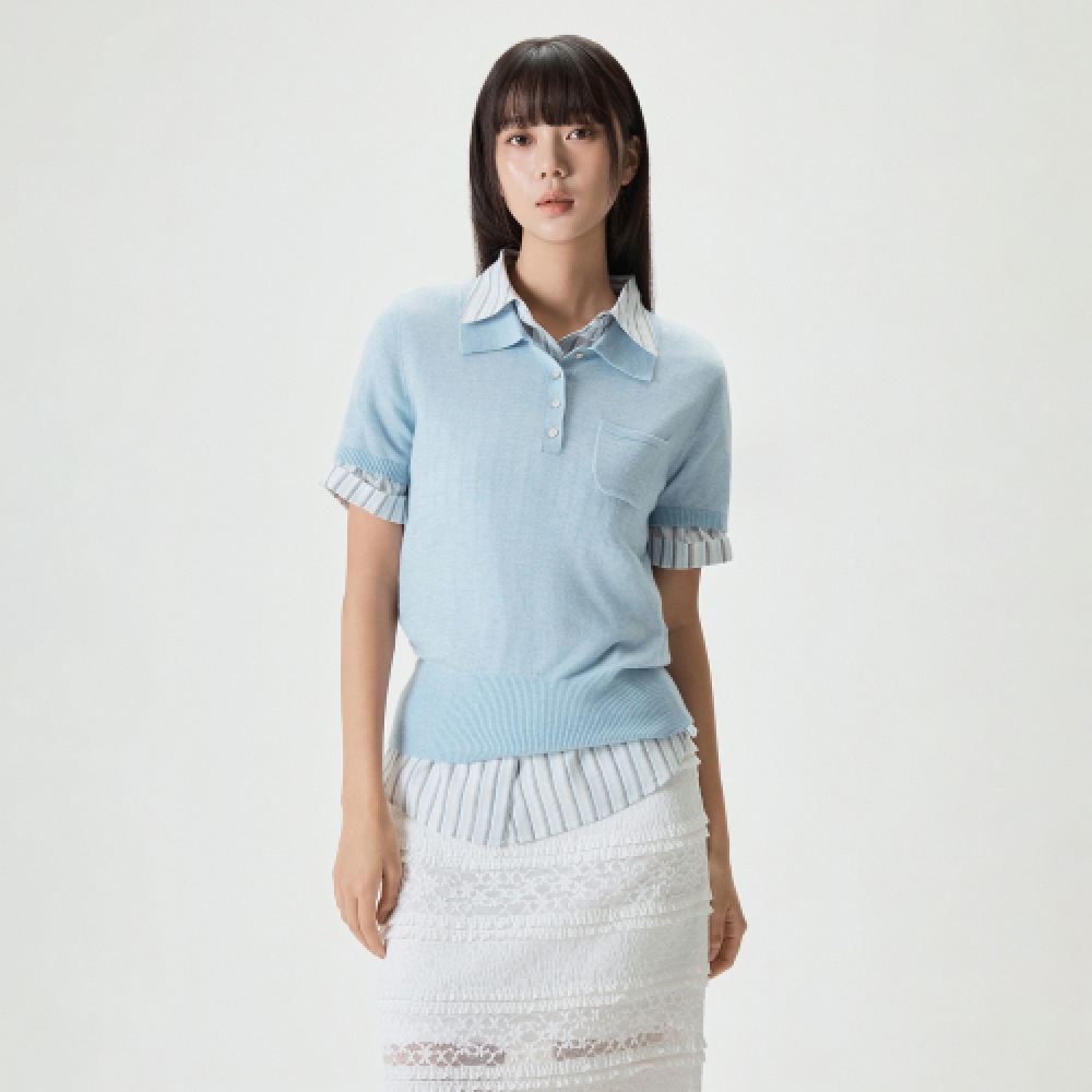 MIXXO パインカラー ニット MIWKAF519T