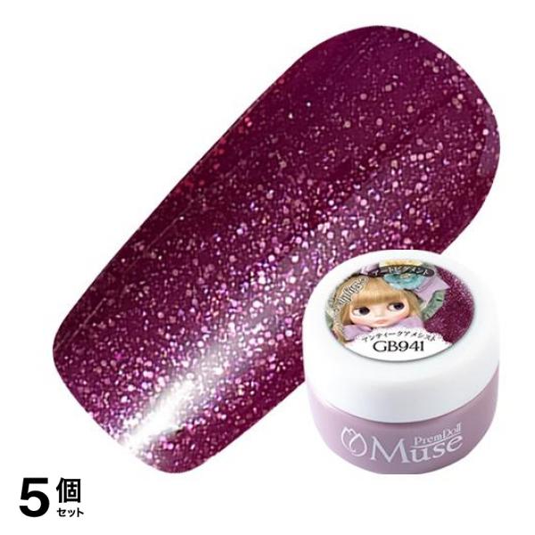 プリムドールミューズ×ブライス グリッター PDU-GB941 アンティークアメシスト 3g 5個セット