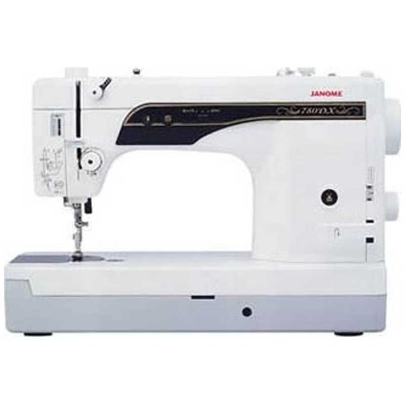 ジャノメ　職業用ミシン（高速直線ミシン）フットコントローラー付　780DX