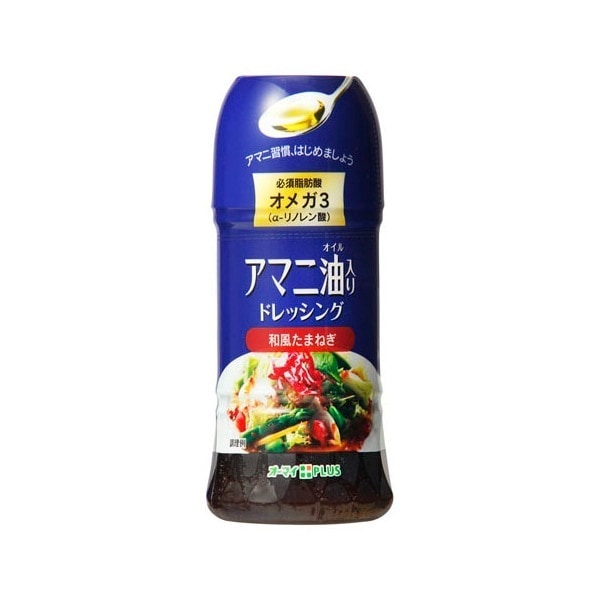 オーマイ PLUSアマニ油入ドレッシング 和風たまねぎ 150ml 12