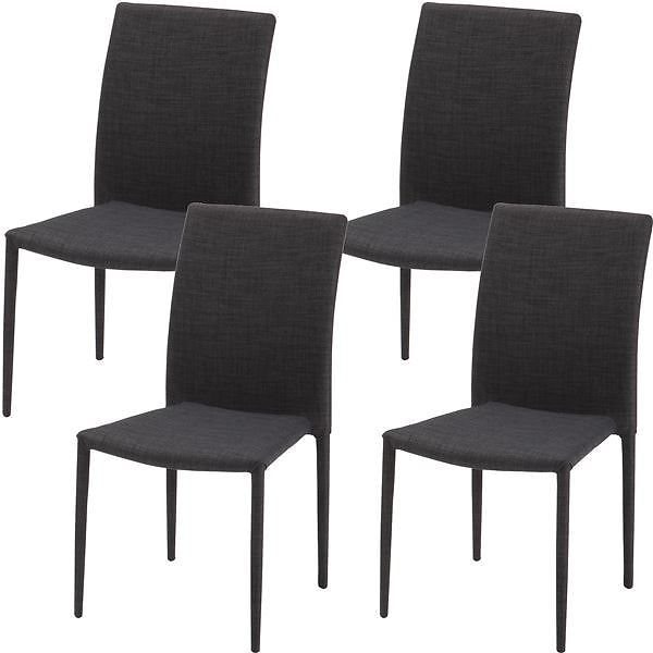 あずま工芸 ダイニングチェア スタッキング可能 オニキスブラック[4脚入] TDC-9209