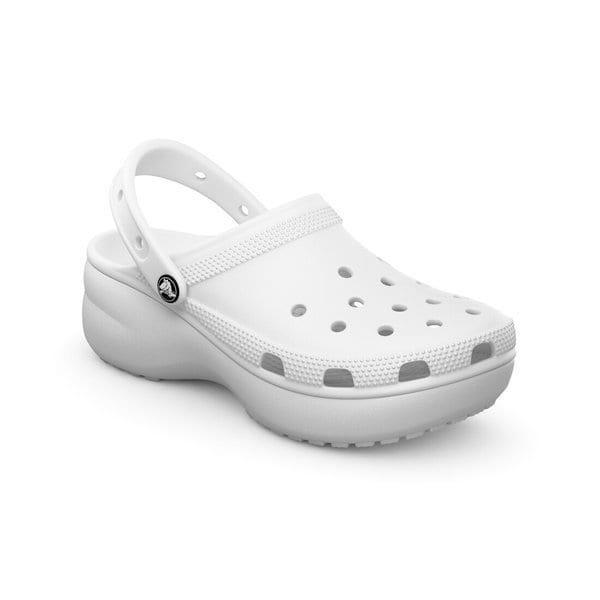クラシック プラットフォーム クロッグ (ホワイト) 206750-100