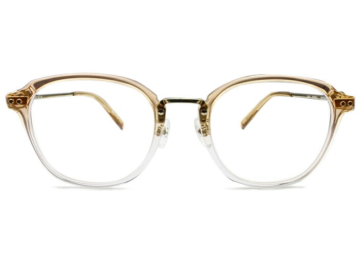 ヴィクター&ロルフ VIKTOR＆ROLF 眼鏡 クリアブラウンハーフ/ゴールド 70-0233 04