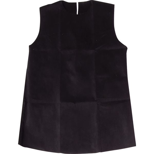 (まとめ)アーテック 衣装ベース (S ワンピース) 不織布 ブラック(黒) (×30セット)