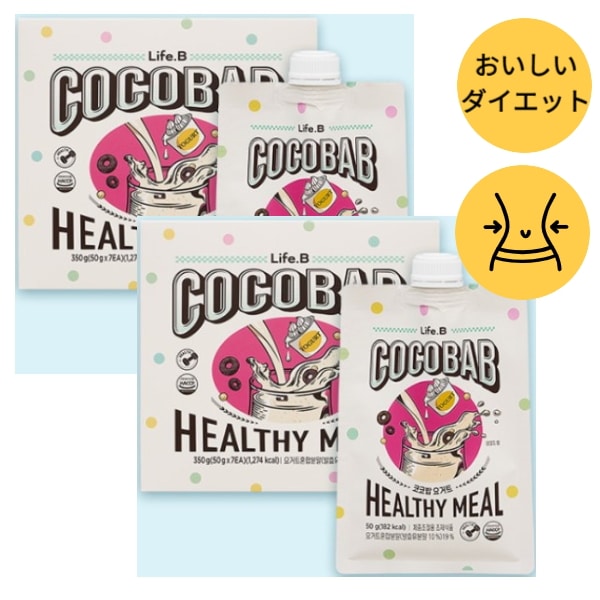 [韓国No.1プロテインシェイク] ヨーグルト味 パウチ 50g×7個入り 2箱/ダイエット/サプリ/置き換えダイエット/ダイエット食品/プロテイン ダイエット/プロテイン