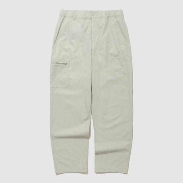 M パンツ CQK UQ121CPT14-PBE ストレッチ テーパード チノ パンツ PLATINUM BEIGE
