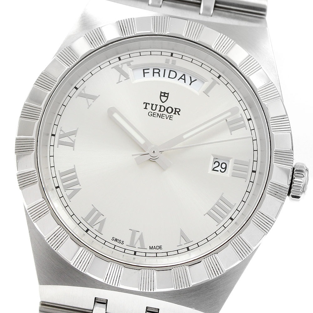 チュードル TUDOR 28600 ロイヤル デイデイト 自動巻き メンズ 箱・保証書付き_950746【中古】
