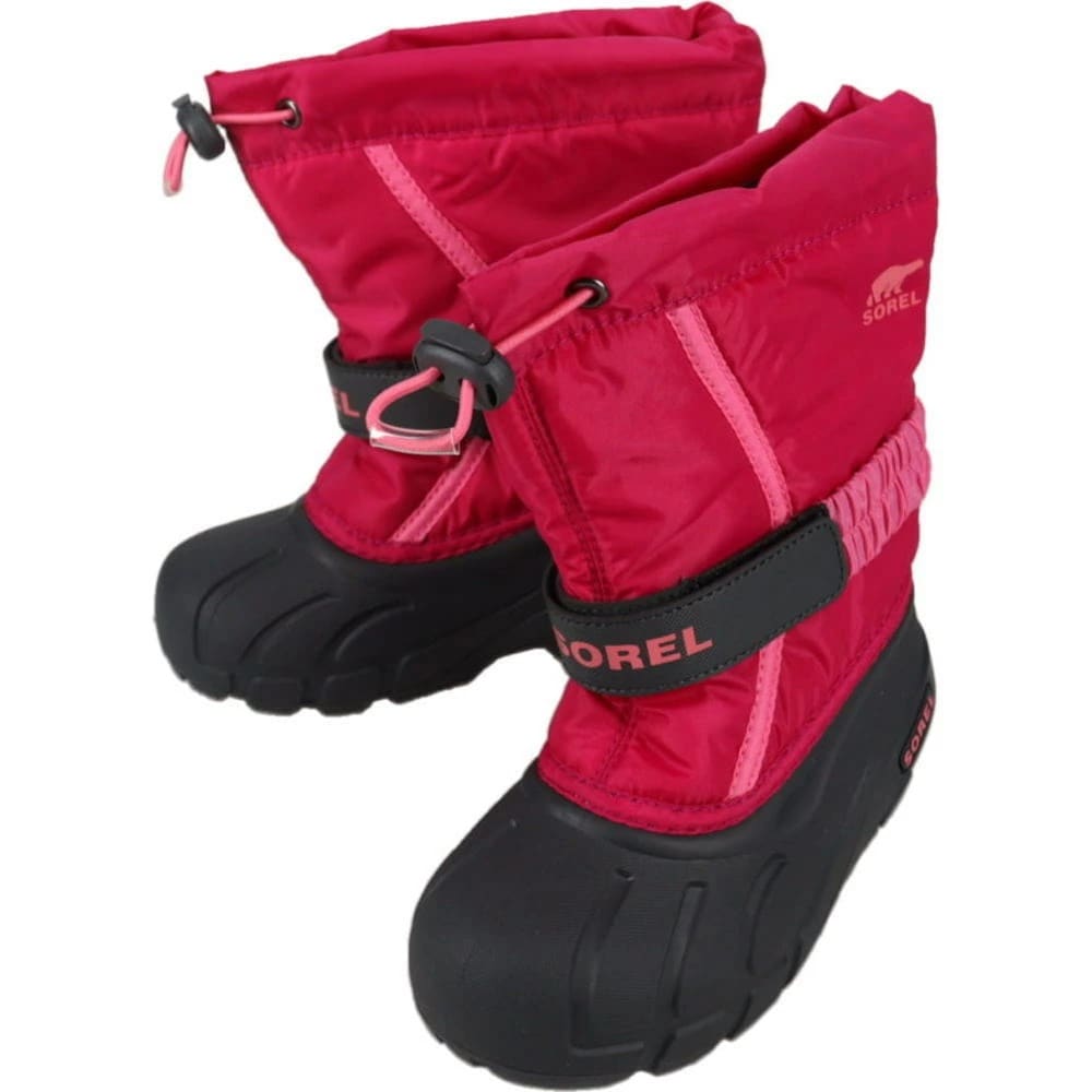 ウィンターブーツ ドレンズ フルーリー ブーツ ディープブラッシュ/トロピックピンク NC5192 684