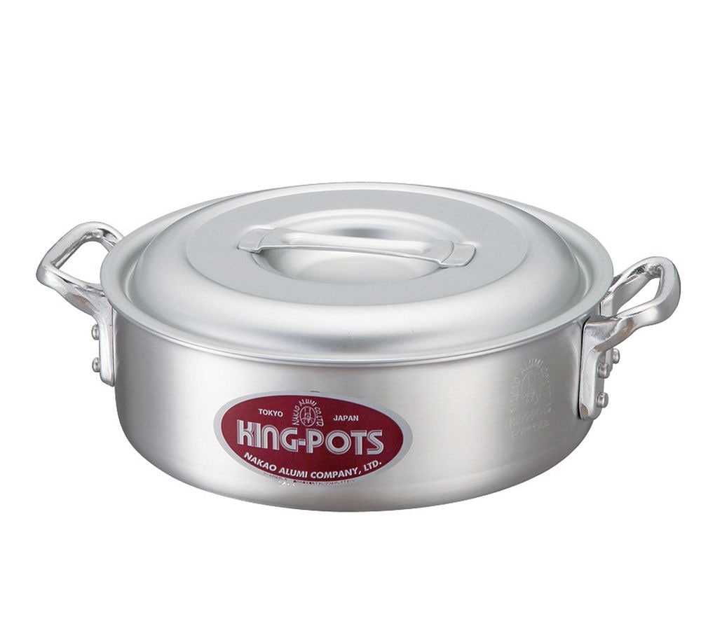 中尾アルミ製作所 キング 外輪鍋 18cm（1.7L）