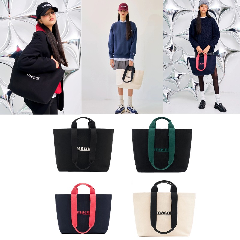 【macni】Canvas トートバッグ　エコバッグ 8,383円
