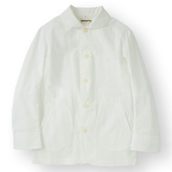 男性コックジャケットカツラギ ホワイト LLサイズ KMJ2780-1 7,724円