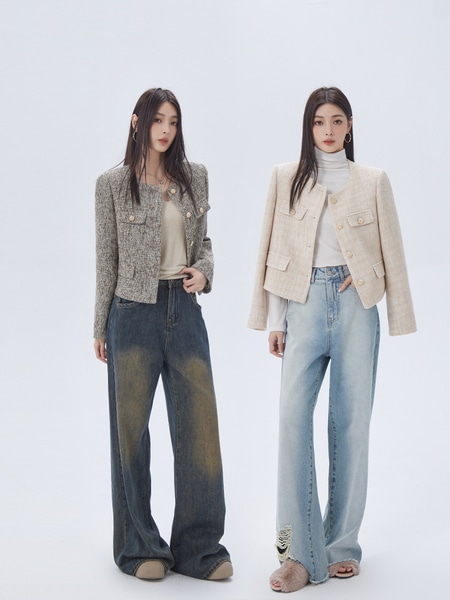 LIERKISS WT1185 ショートルーズジャケット