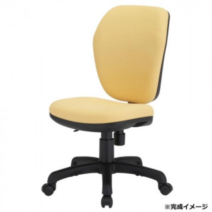 藤沢工業(TOKIO) オフィスチェアハイバック FST-77H イエロー