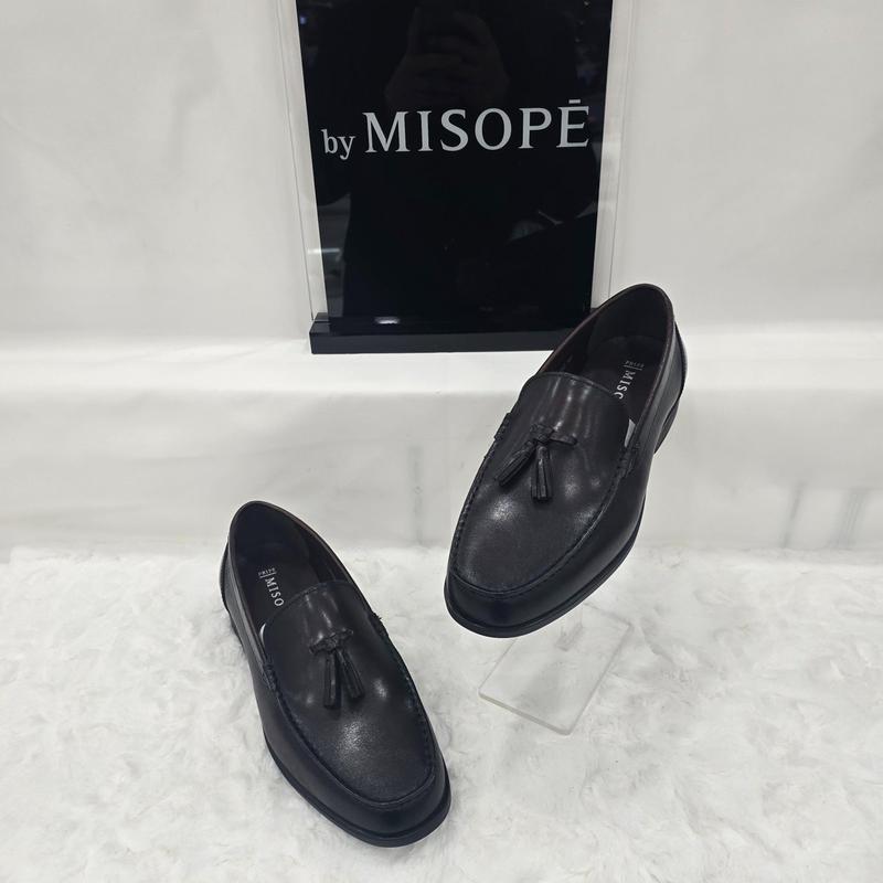 By 男性タッセルポイントローファー 122HT439SD202 DBROWN 1 JJ